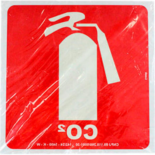 Look Placa Sinal.20X20 Lum.Extintor C02