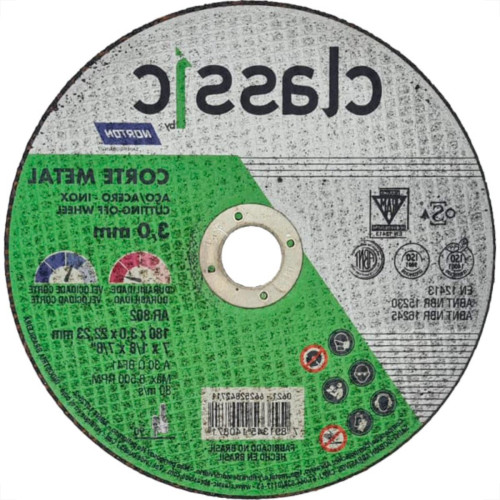 Norton Disco Nort.Cort/Ferro 7X7/8 Class - Kit C/25 Pc