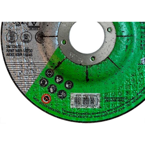 Norton Disco Nort.Desb. 4.1/2 X 7/8 Bda600 - Kit C/10 Pc