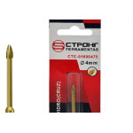 Strong Broca P/Vidro Ctpohr 04Mm Cruz Sext