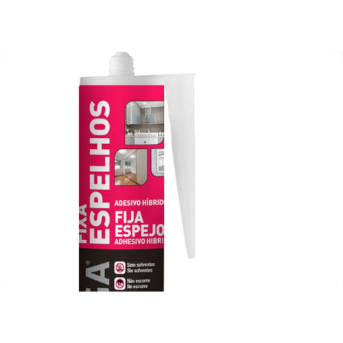 Unipega Cola Fixa Espelho  Bco 280Ml