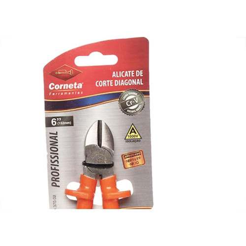 Corneta Alicate Corte Lateral Pvc 6 1000V Corneta Alicate Corte Lateral Pvc 6 1000V