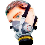 Destra Respirad. Vo/Gases C/Filtro Mig11