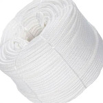 Roma-Fios Corda Poliester 12Mm X 220Mt Branca Roma-Fios Corda Poliester 12Mm X 220Mt Branca