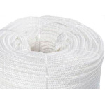 Roma-Fios Corda Poliester 12Mm X 220Mt Branca Roma-Fios Corda Poliester 12Mm X 220Mt Branca