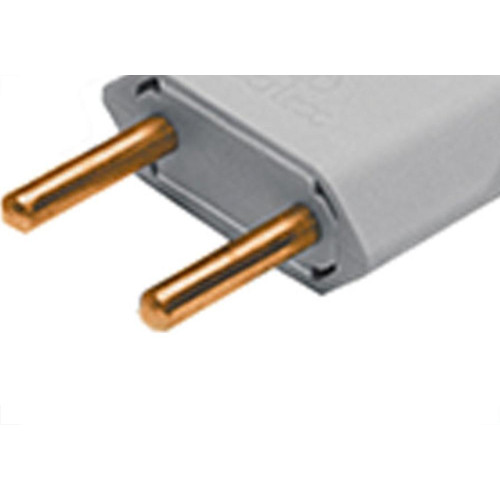 Perlex Pino Macho 2P 10A Bco 1041 - Kit C/10 Pc