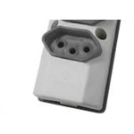 Perlex Tomada Barra  3T 2P+T 10A Cz