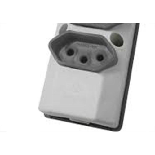 Perlex Tomada Barra  3T 2P+T 10A Cz