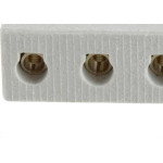 Foxlux Conector Porce. Tripolar 16 - Kit C/12 Pc