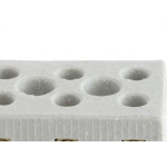 Foxlux Conector Porce. Tripolar 16 - Kit C/12 Pc