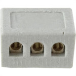 Foxlux Conector Porce. Tripolar 10 - Kit C/10 Pc