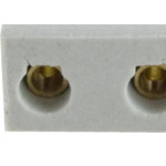 Foxlux Conector Porce. Bipolar 16 - Kit C/10 Pc