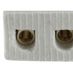 Foxlux Conector Porce. Bipolar 10 - Kit C/10 Pc
