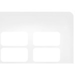 Pial Placa  Zeffia 4X4 3+3 Modu Dist