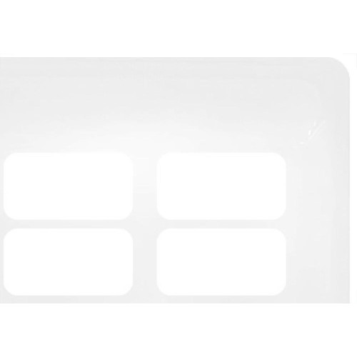 Pial Placa  Zeffia 4X4 3+3 Modu Dist