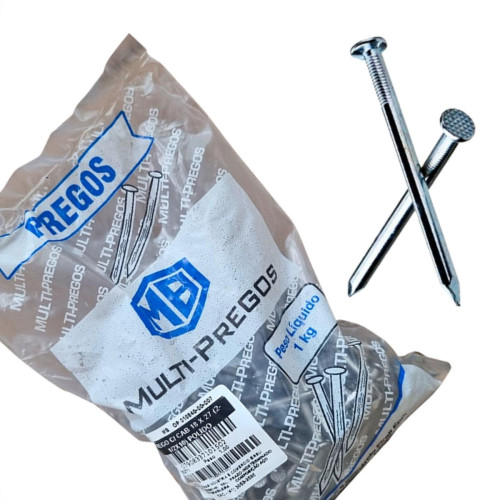 Multibarras Pregos Prego Multi Polido C/Cabeça 20 X 48