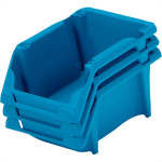 Presto Gaveteiro Empilhaveis Azul 05 - Kit C/6 Pc