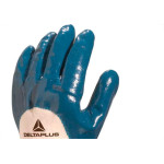 Pro Safety Luva Malha Emb.Saf.Nit/Parc.Az T-10