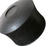 Forsan Ponteira Preta De Borracha Para Cadeira C 1/2 C/20