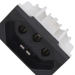 Alumbra Fora De Linha Modulo In.Pro Black T.2P+T 20A-510