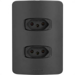 Alumbra Fora De Linha Conj Gracia Pr 2 T.2P+T 10A-682