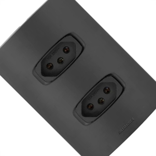 Alumbra Fora De Linha Conj Gracia Pr 2 T.2P+T 10A-682