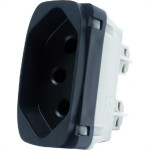 Alumbra Fora De Linha Modulo Gracia Pr Tom 2P+T 20A-361