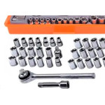 Mundo Das Ferramentas Jg Soquete E Bits Sparta Catr.1/4 40Pc
