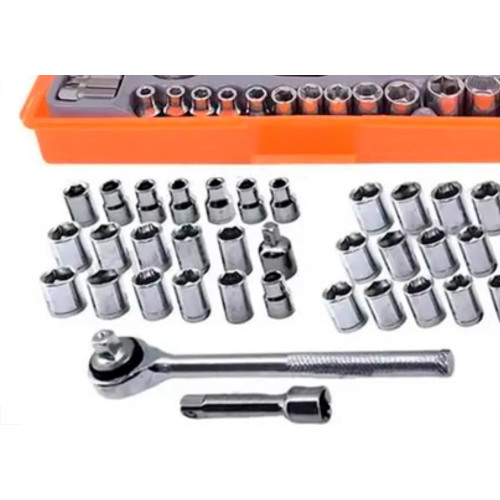 Mundo Das Ferramentas Jg Soquete E Bits Sparta Catr.1/4 40Pc