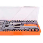 Mundo Das Ferramentas Jg Soquete E Bits Sparta Catr.1/4 40Pc