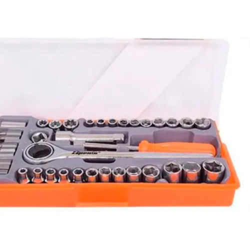 Mundo Das Ferramentas Jg Soquete E Bits Sparta Catr.1/4 40Pc