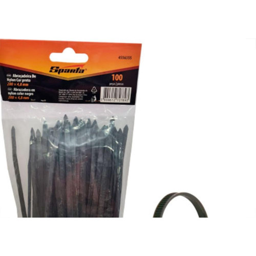Mundo Abracadeira Nylon Sparta.2,5X100 C/100 Pr