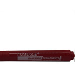 Brasfort Caneta P/Marcacao  Gros.Verm 7856 - Kit C/12 Pc