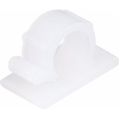 Sforplast Eletrica Clip Adesivo Sfor 13Mm Branco C/4
