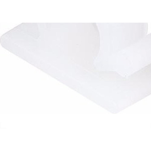 Sforplast Eletrica Clip Adesivo Sfor 13Mm Branco C/4