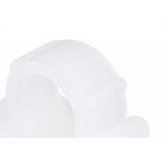 Sforplast Eletrica Clip Adesivo Sfor 13Mm Branco C/4