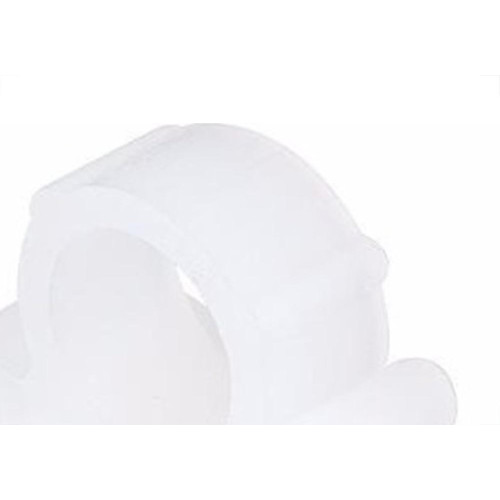 Sforplast Eletrica Clip Adesivo Sfor 13Mm Branco C/4