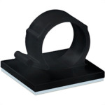 Sforplast Eletrica Clip Adesivo Sfor 13Mm Preto C/50