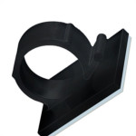 Sforplast Eletrica Clip Adesivo Sfor 13Mm Preto C/50