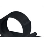 Sforplast Eletrica Clip Adesivo Sfor 13Mm Preto C/50