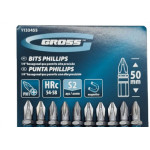 Mundo Das Ferramentas Bits Phillips Gross S2(Ph1)X 50Mm C/10