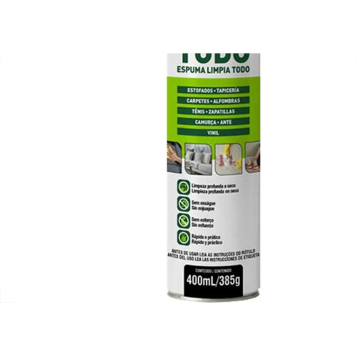 Unipega Espuma Limpa Tudo  400Ml
