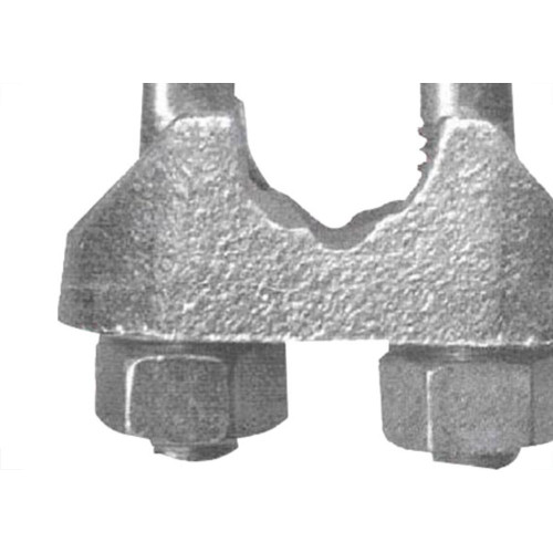 Fischer Mecanica Clips P/Cabo Aco Leve Fisch. B 3/16 - Kit C/50 Pc