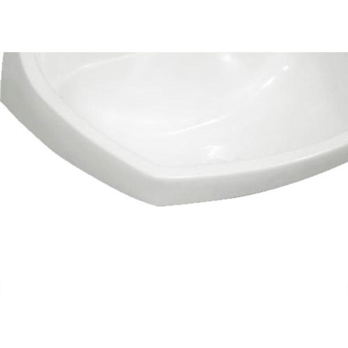 Astra Lavatorio Plast  Pq 36X26 Bco
