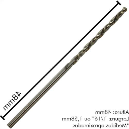 Irwin Broca Aco Rapido  B 1/16 - Kit C/10 Un
