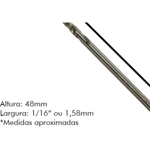 Irwin Broca Aco Rapido  B 1/16 - Kit C/10 Un