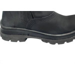 Cartom Botina Seguranca  81 Elastico Biqueira De Aco Bidensidade Preto 40