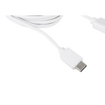 Dual Cabo Usb X Smartphone Brco. 2Mt