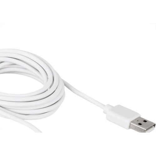 Dual Cabo Usb X Smartphone Brco. 2Mt