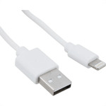 Dual Cabo Usb X Iphone Branco  2Mt